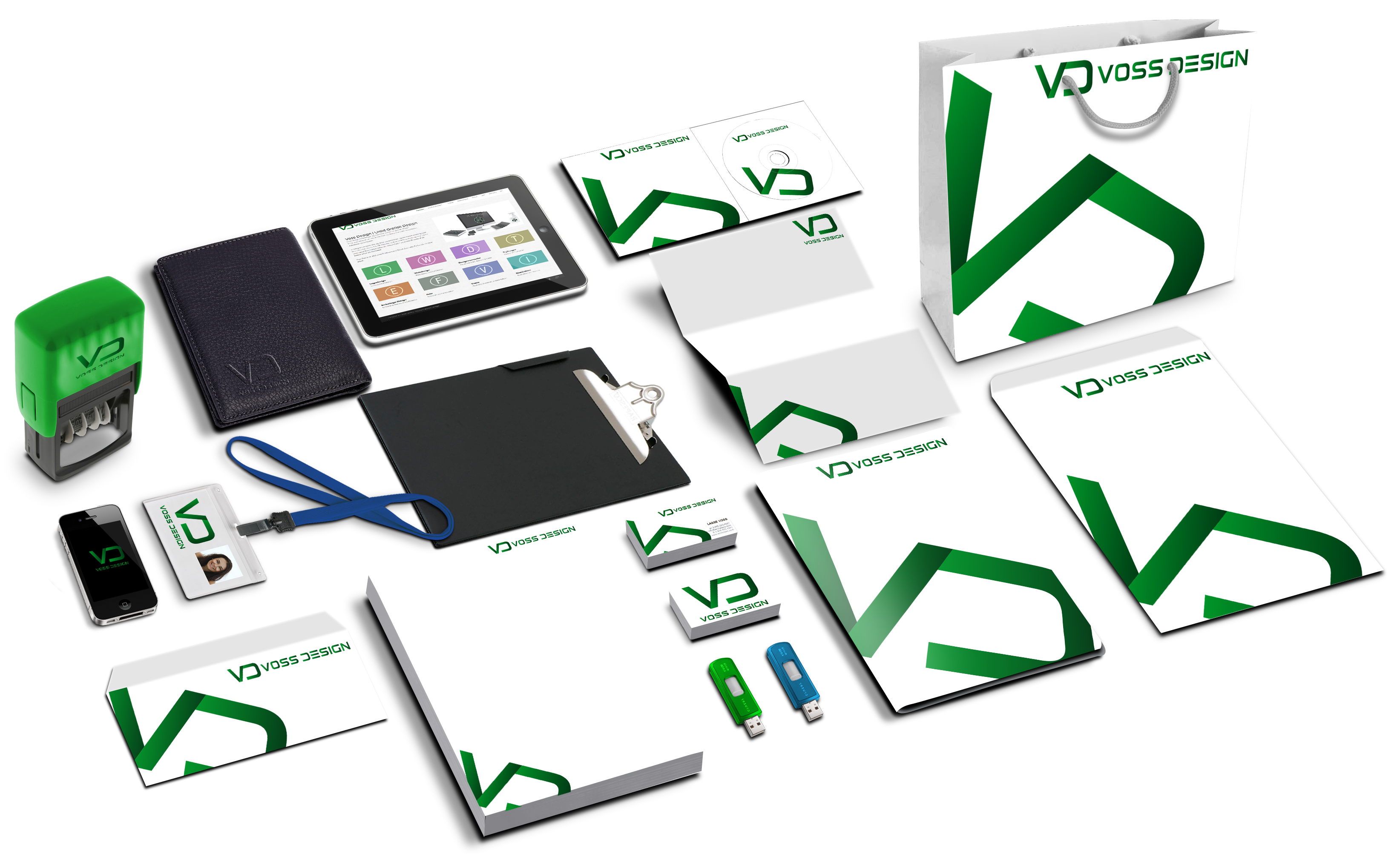 Download Corporate-Identity-Mockup-VossDesign - Quadraat Quality Printing